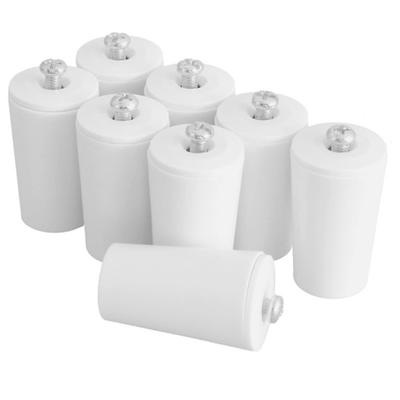 8 Bucăți Dopuri pentru Jaluzele din Plastic, Dopuri Robuste pentru Jaluzele, Upgrade-uri pentru Îmbunătățirea Funcționalității și Valorii Estetice a Draperiilor