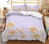 Spring Flower Duvet Cover King Size Double Bed Pink Cherry Blossom Bedding Set for Girls Teens Adults Room Decoration 3 Pcs