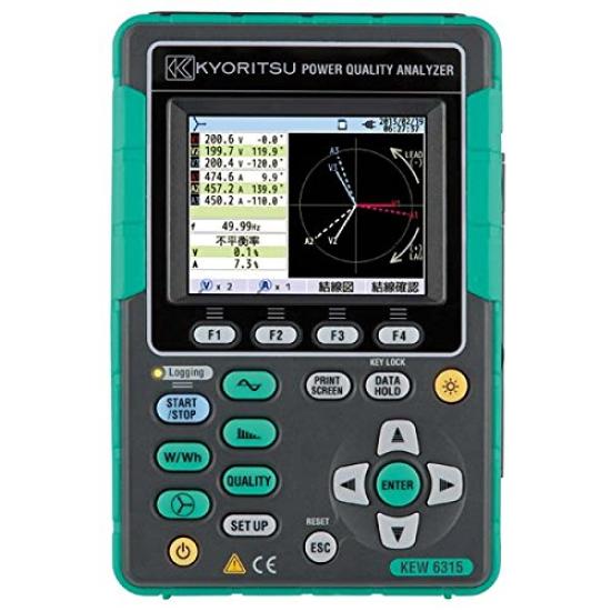 

Kyoritsu Electric Meter (KYORITSU) Power Quality Analyzer 6315