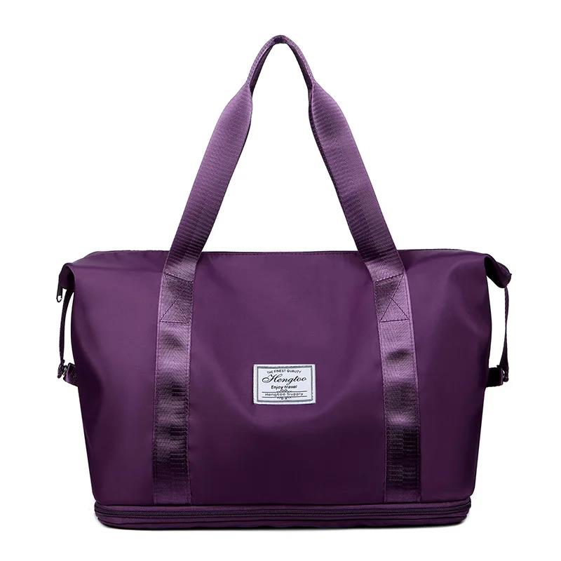Practical Travel Women's Wet and Dry Separation Training New Large Capacity Casual Yoga Fitness Bag