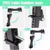 2025 New Parking Stabilizers Leg Adjustable Ranges Quick Folding Trailer Lift 2pcs