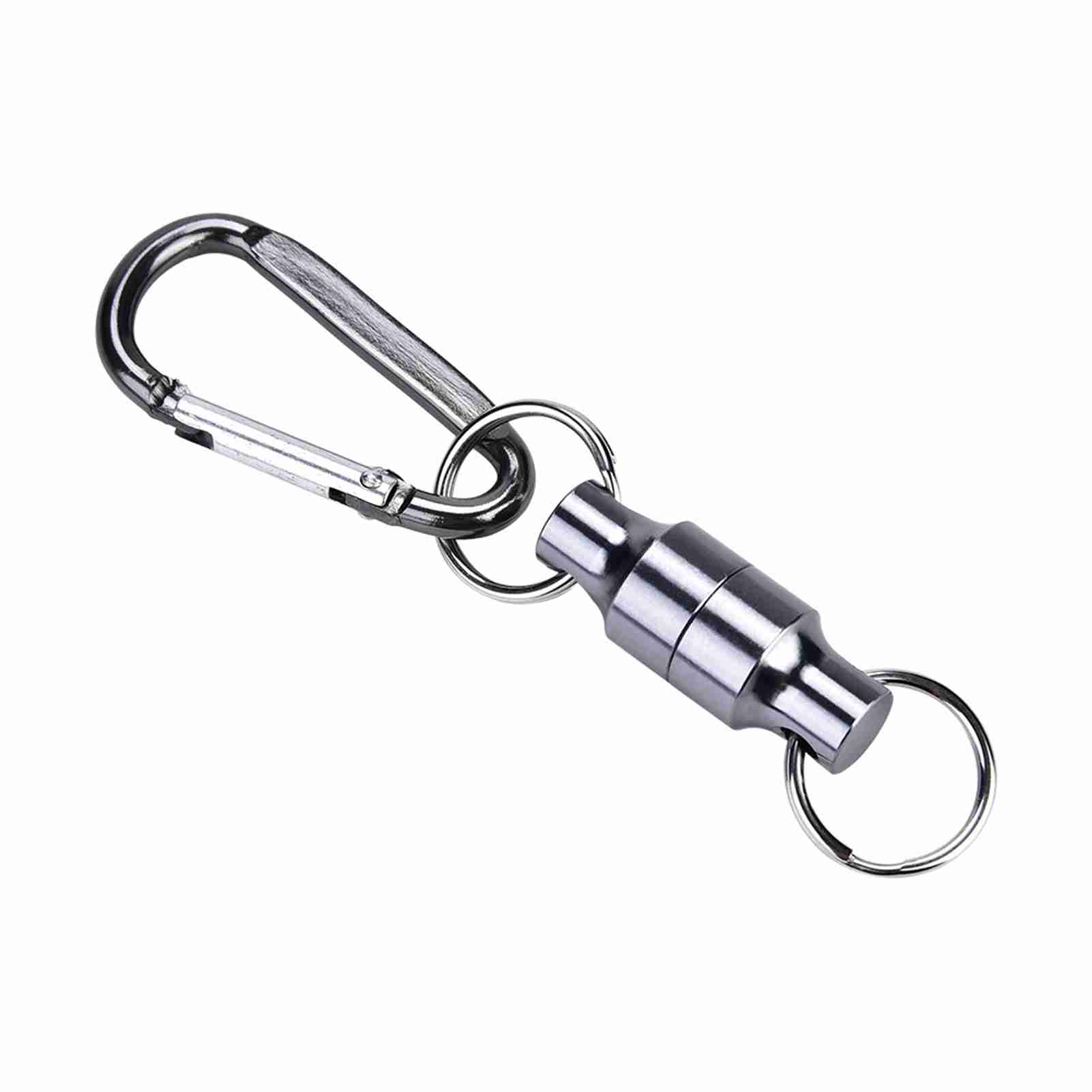 

Магнитная пряжка для рыбалки нахлыстом, магнитный зажим для сетки, подвесной держатель, зажим для шнурка(Одинарный, Серебряный)