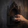 3D Printed Gothic Shelf Wall Mounted Decorative for Living Room Display