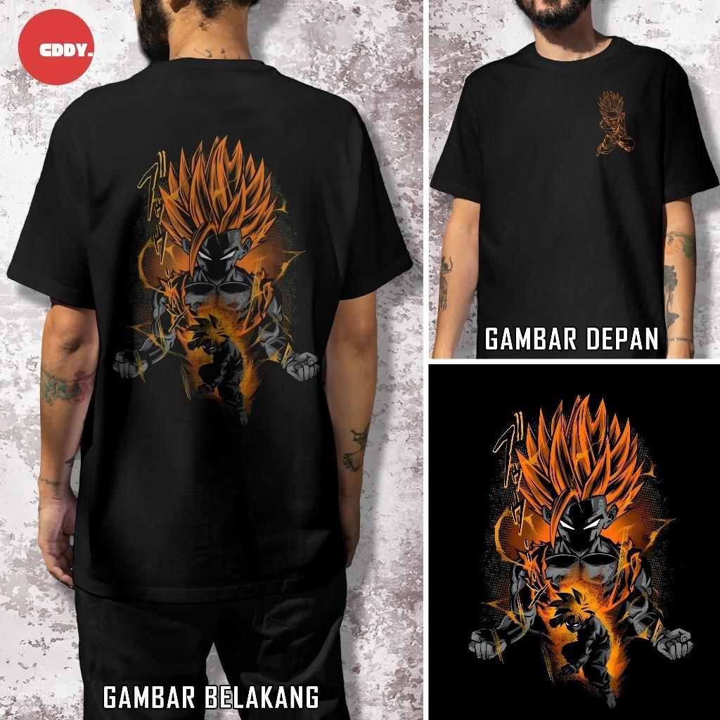 CDDY.ID - Premium Japanese Streetwear - T-Shirt Dragon Ball - Gohan Rage Super Saiyan - TM0118