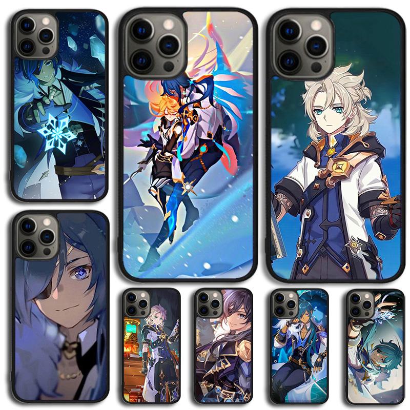 Genshin Impact Kaeya Phone Case For iPhone 17 Air 16 15 14 13 12 11 Pro Max Plus Max Cover Shell coque