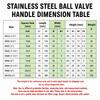 Lever Handle Ball Valve Handle DN15-50 Water Pipe Wrench Valve Accessories Lever Valve Handle