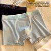 Large Size Men's Spring and Summer Cotton Loose Breathable Sports Youth Boxer Briefs