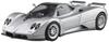 Aoshima Bunka Kyozaisha Řada Supercar Pagani Zonda C12S Plastikový model 1/24 č.7 '00