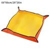 Estera de jardinería de 50/66/75/100 cm, estera de PE para trasplantar plantas, impermeable, cuadrada, para macetas, gruesa, plegable, accesorios de jardín