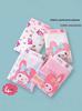Girls' 100% Cotton Boxer Briefs - Cute Melody Design, No Wedgie, Flat Leg