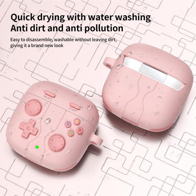 Retro Game Console Style Silicone Earbuds Case