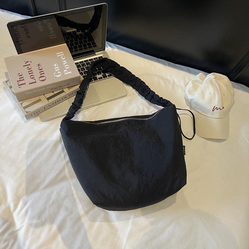 

Холщовая сумка-тоут большой вместимости женская 2025 весна и лето новая сумка на плечо модная повседневная сумка-мессенджер