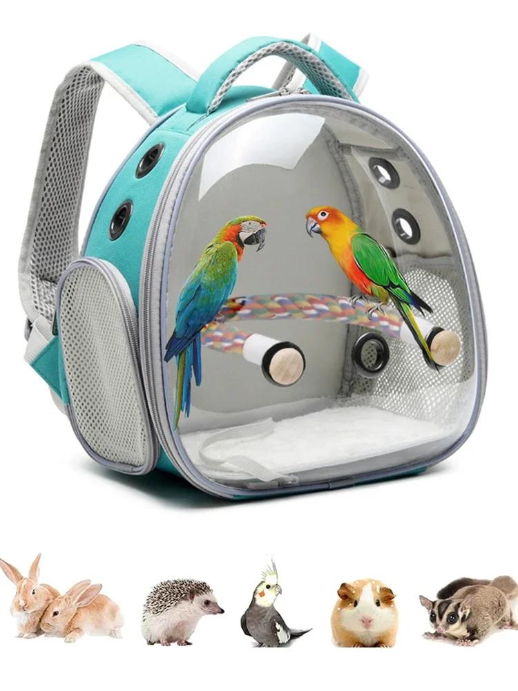 Animal Carrier Backpack Travel Small Breathable Backpack For Hamster Pet Bag Guinea Carrier Bird Turtle Carrier Rabbit Bird