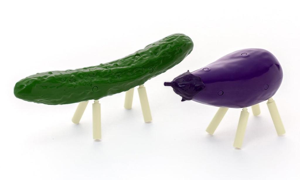 Syuto Spirit Horse Plastic Model Cucumber and Eggplant Scale Assembled Plastic Model 1/1