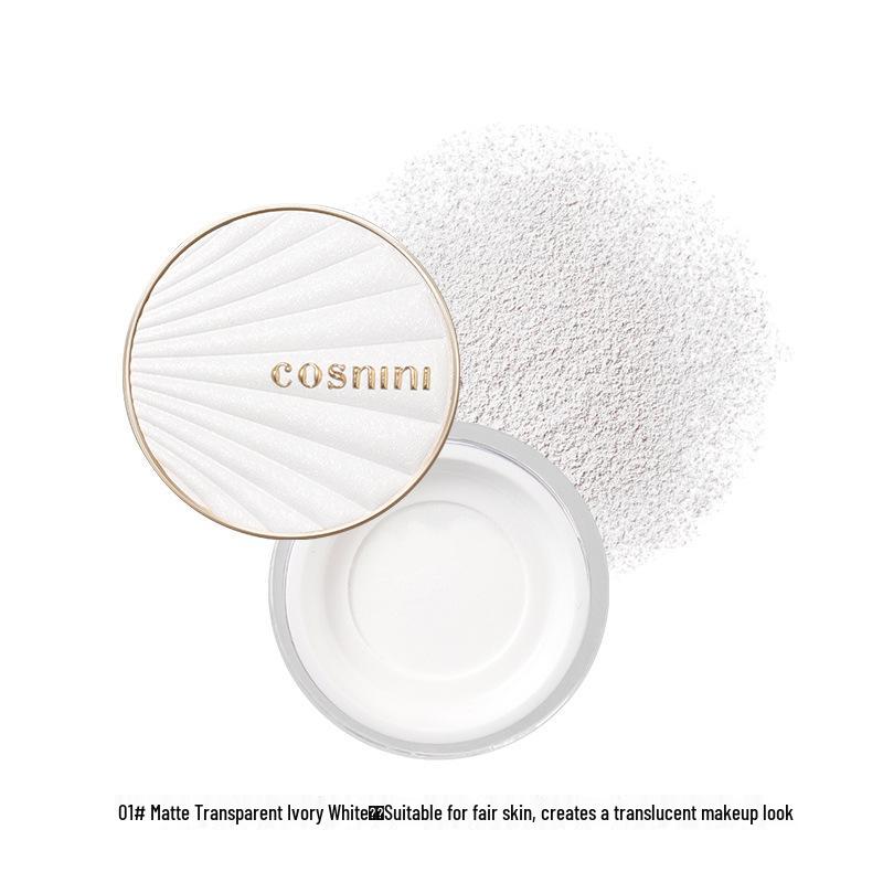 Cosnini Dlouhotrvající medový fixační pudr pro kontrolu mastnoty - Vhodný pro suchou, mastnou a smíšenou pleť.