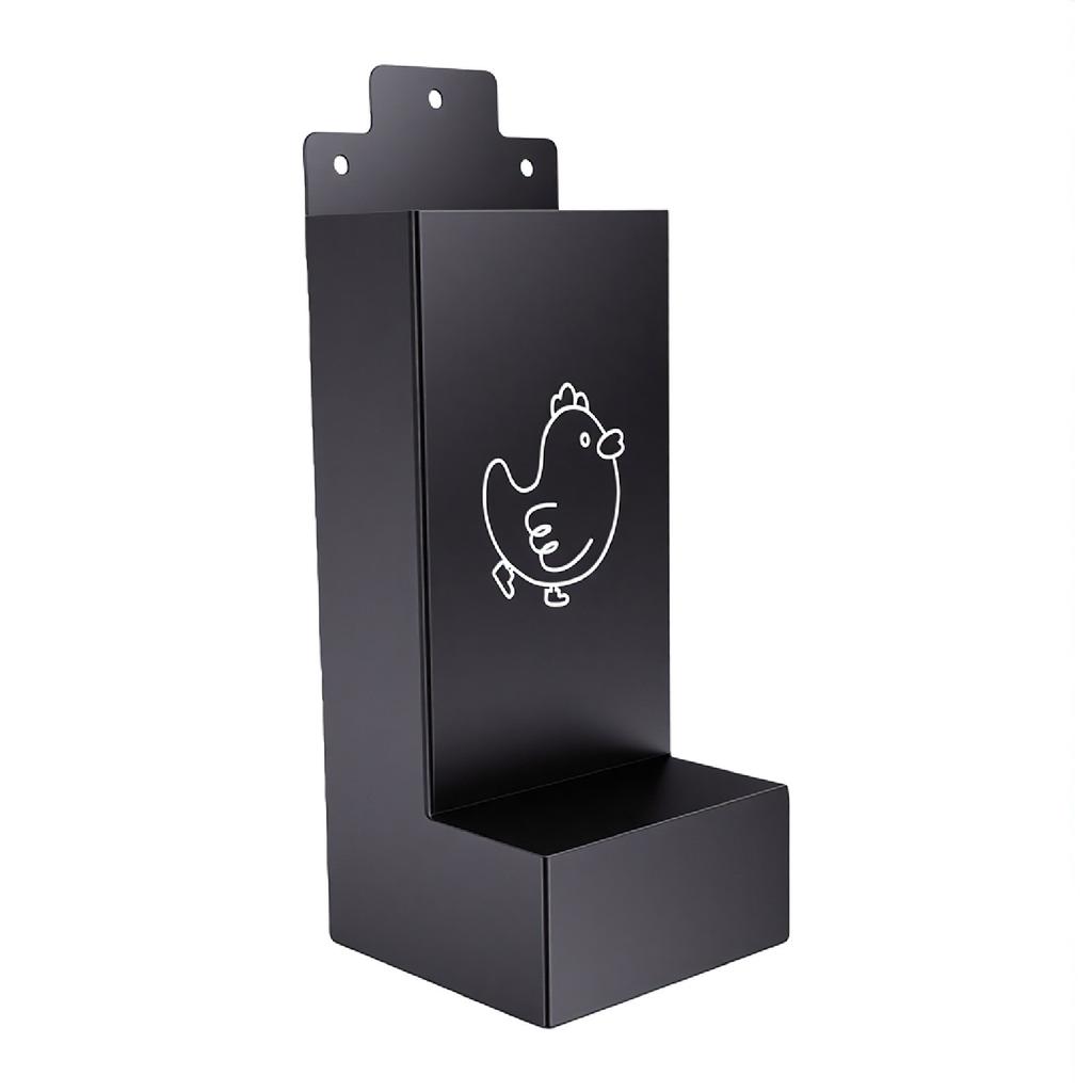 Poultry Feeder Large Storage Feeding Dispenser Detachable Tray Hanging Design for Indoor Outdoor Use Chicken Birds