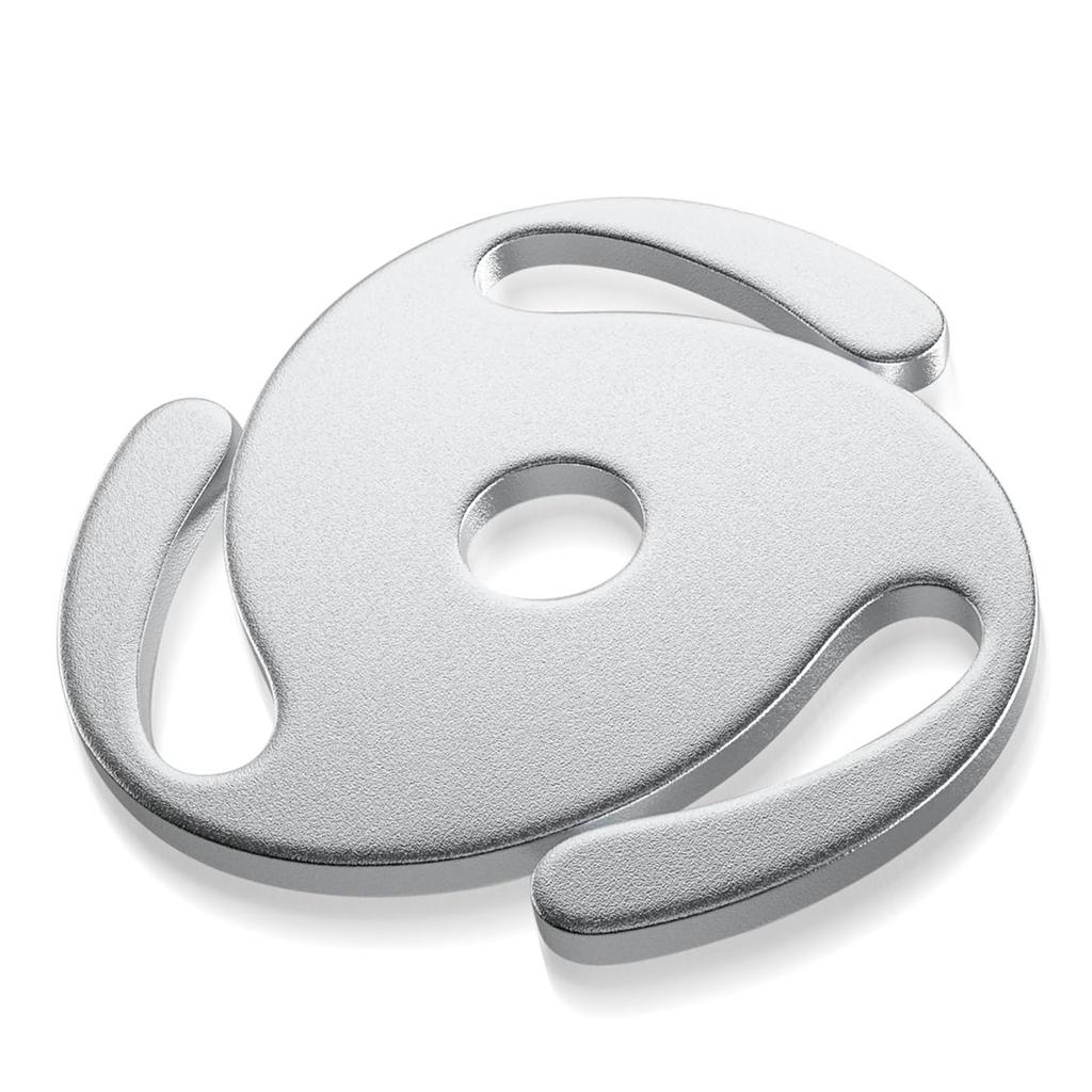 45 RPM Record Adapter Solid Aluminum Alloy High Stability 7 Inch Record 45 Record Spindle Adapter Inserts for Turntable