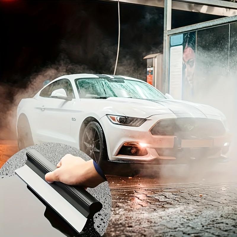 1pc Soft Car Squeegee - Non-Scratch Handy Window Cleaner for Efficient Drying, Paint-Safe Glass & Windshield Water Scraper, Essential Auto