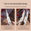 Multi-Functional Detachable Stainless Steel Kitchen Scissors for Cutting Bones & Fish