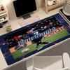 Mbappe Customize Text Mouse Pad Desk Mat Ultralong Desk Mat Nonslip Rubber Bottom Office Desk Accessory