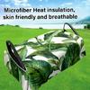 Quick Install Leaf Pattern Golf Cart Seat Cover Universal Golf Cart Seat Towel Blanket Golf Club Car Accessories