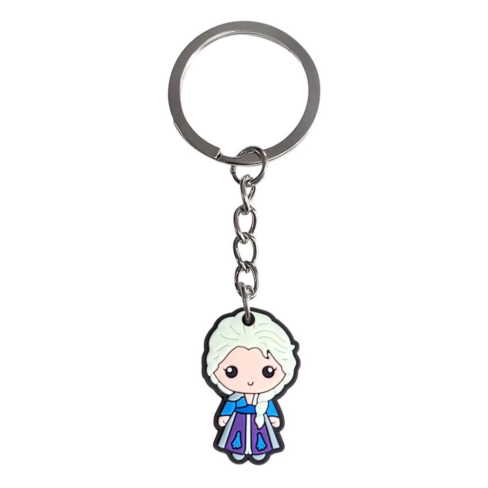 Frozen Keychain: 16 Designs - DIY Backpack Pendant, Soft PVC Charm