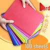 Free Shipping Colored Cardstock: 10 Colors, Thick A4 Origami Paper for Kindergarten Crafts and Student Projects.