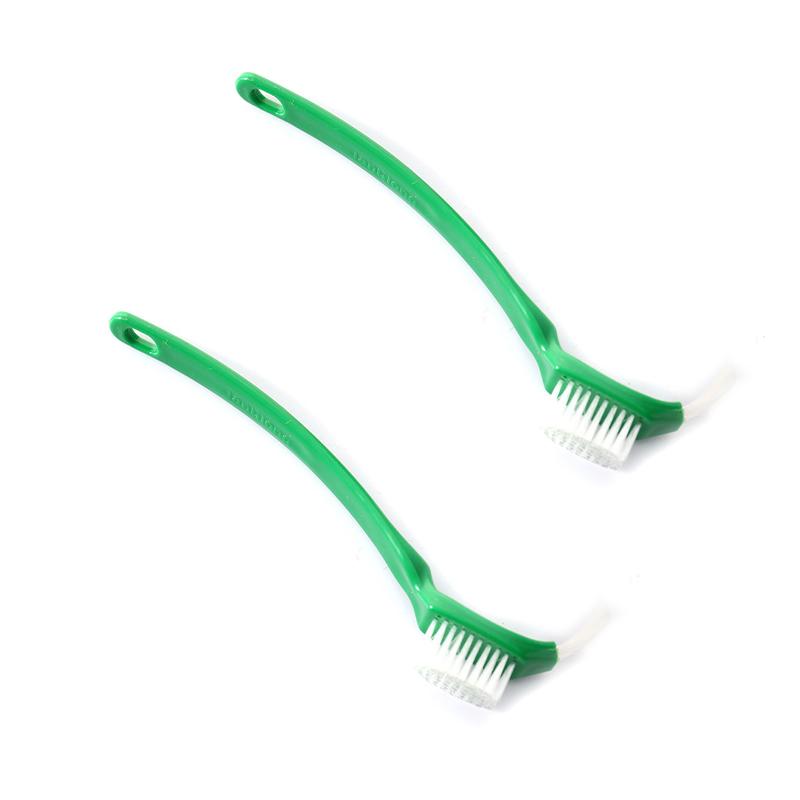 2pcs Cooking Machine Cleaning Brush Multi-Head Pot Grease Stain Brush Long Handle Kitchen Sink Gap Cleaning Tool for Floor