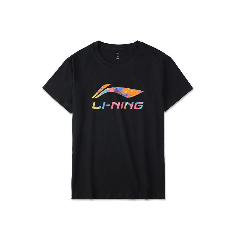 Li Ning Sports Fashion Collection T Shirt Unisex Black AHSU835-1