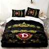 Dynamo Dresden 3pc set Perfect for bedroom use Comfortable bedding set includes a duvet cover and two pillowcases Ideal birthday or Christmas gift