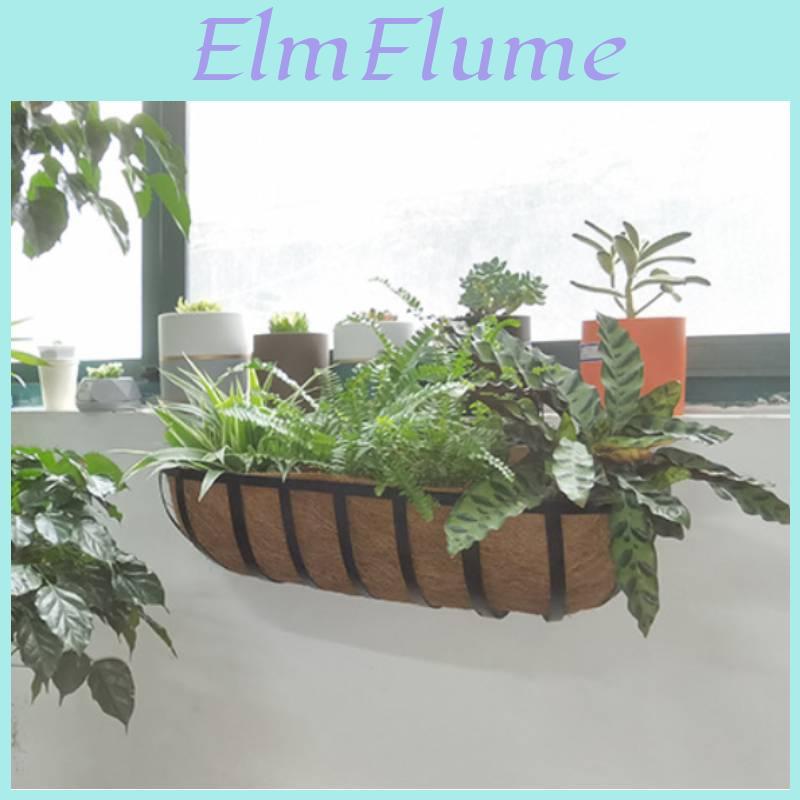 Modern Minimalist Plant Pot With Natural Coconut Coir Material For Home Gardening Decor