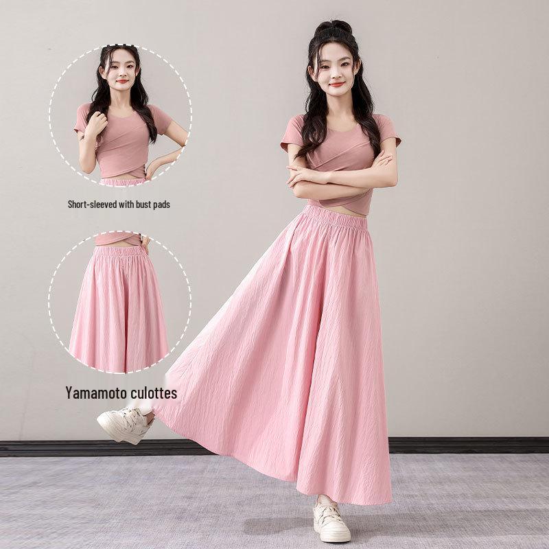 

Ice Silk High-Waist Loose Drape Skirt - Women s Summer 2024 Collection S