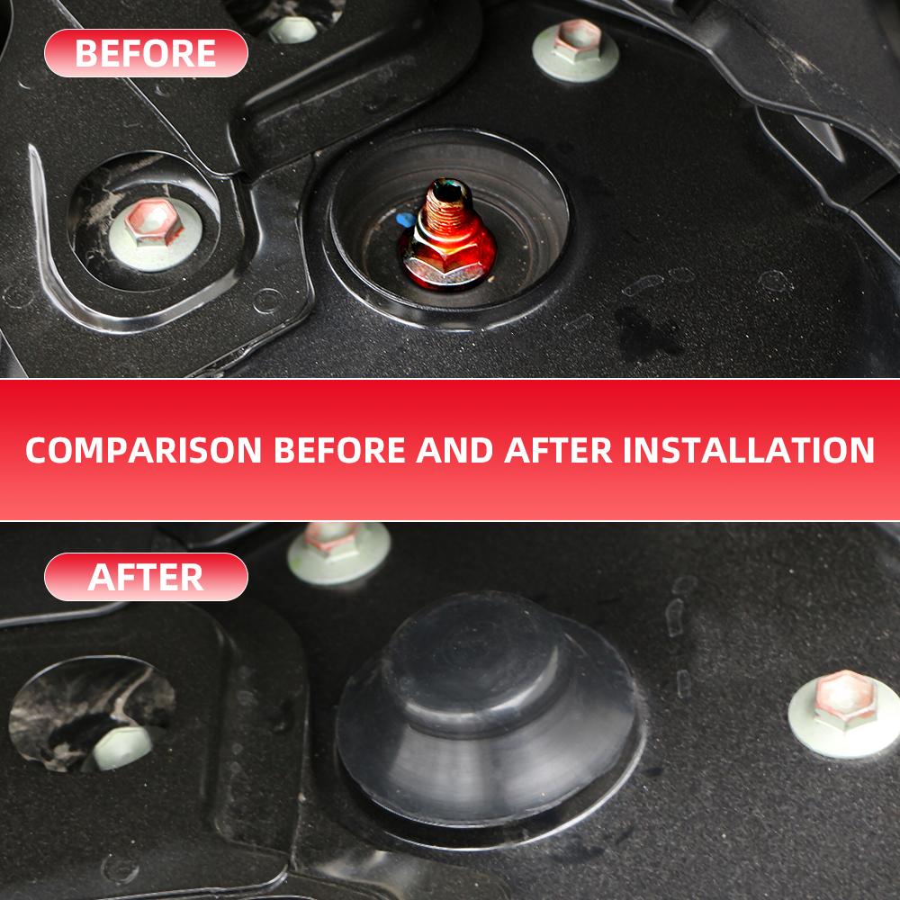 Für Mitsubishi ASX Outlander Lancer Colt Evolution Pajero Eclipse Cross Grandis Zinger Stoßdämpfer Wasserdichte Anti-staub Abdeckung