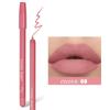 Matita per labbra opaca Impermeabile Non facile da sbavare Matita per delineare le labbra a lunga durata Morso per labbra Trucco Matita per labbra Penna per rossetto Rimpolpante per le labbra
