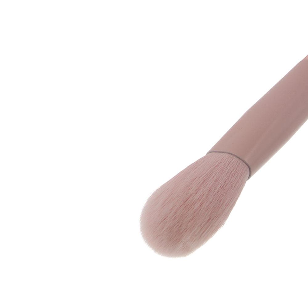 10Pcs/Set Candy Color Mini Size Makeup Brush Set Translucent Jelly Pink Cosmetic Brush  Make Up Tool