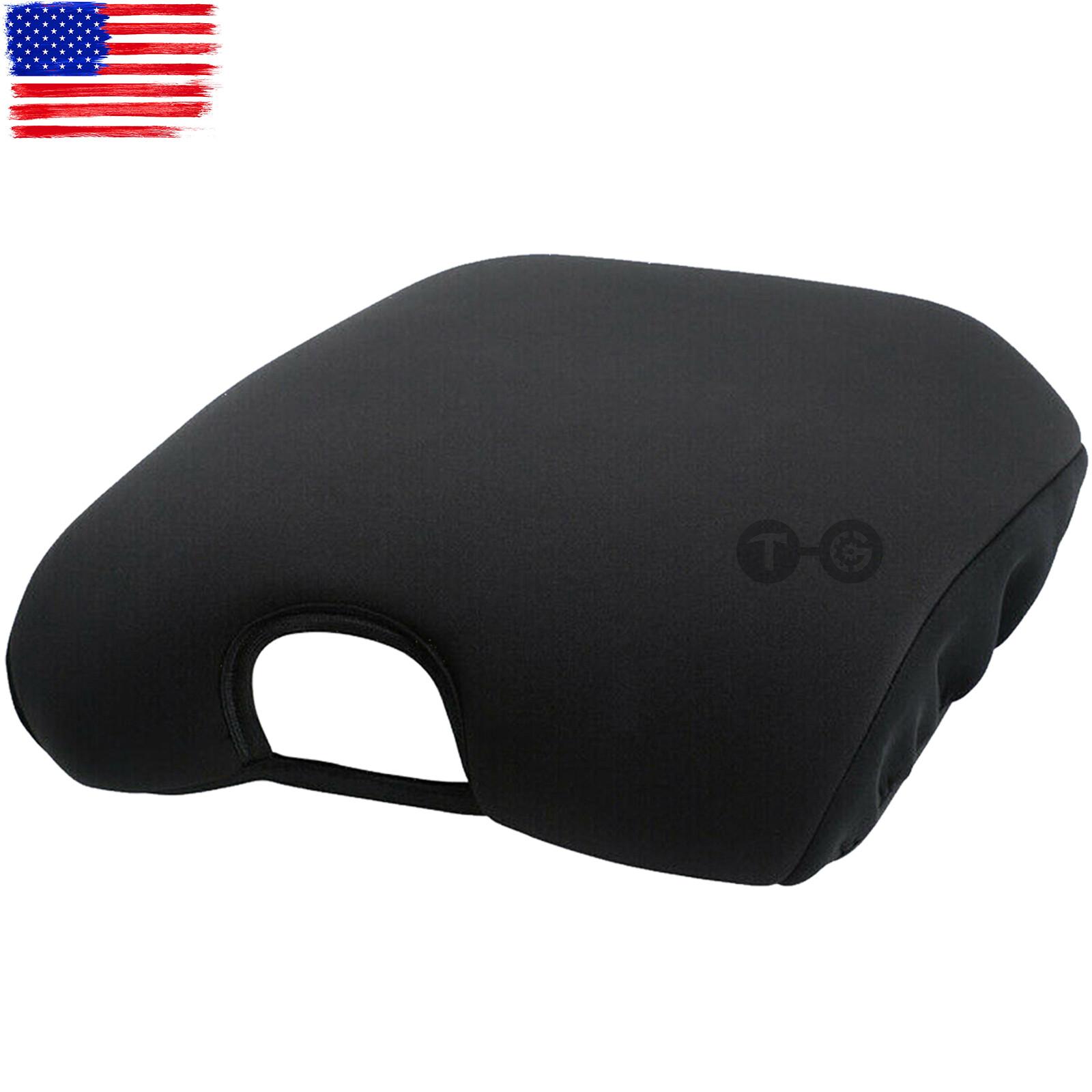 Fits 2010-2017 Dodge RAM 1500 2500 3500 Center Console Cover Armrest Pad Black