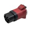 Electric Vehicle Charging Connector 220V Type 2 Male Plug to Socket European Standard Charging Pile Discharge Head Universal