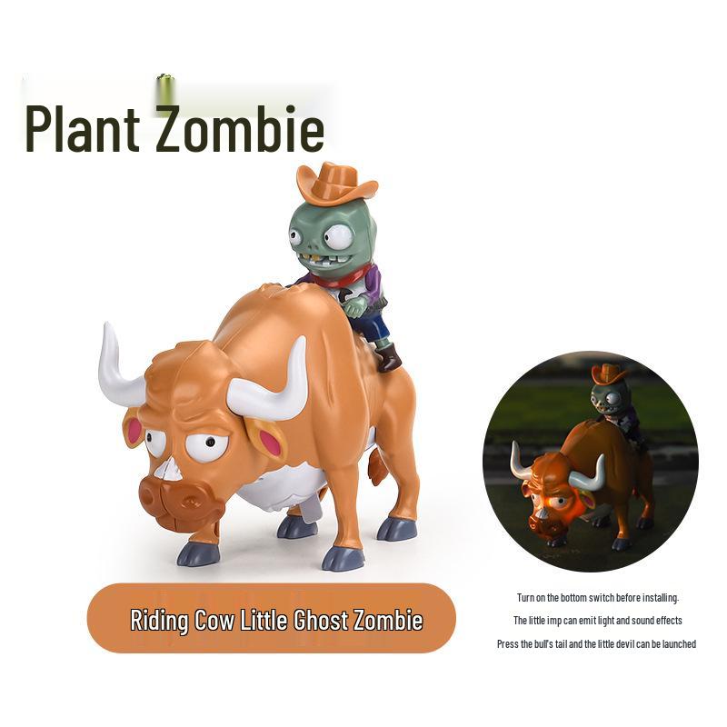 Plants Vs. Zombies Toy Set: Bewitching Mushroom, Fish Hook, Grassland Mine, Flaming Tree, Poison Pea