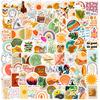 100 Small Size 4Cm Rainbow Bohemian Stickers Boho Art Small Fresh Bohemian Stickers