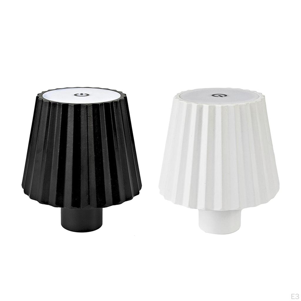 Zeitgenössische Nachttischlampe mit einstellbarer Helligkeit für Homeoffice