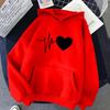 2025 autumn and winter European and American creative letters European and American men's and women's hooded sweater