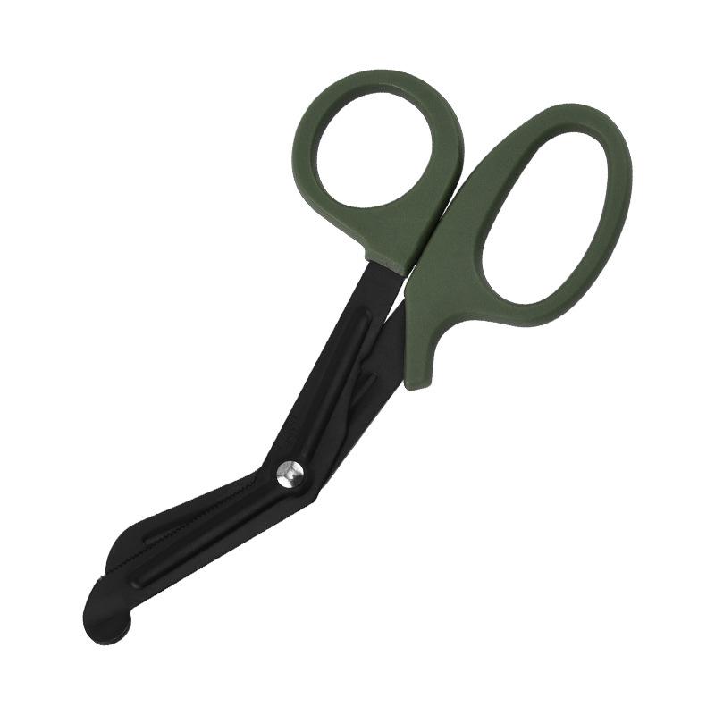 7.5-Inch Stainless Steel EMT Bandage and Gauze Scissors with Angled Tip