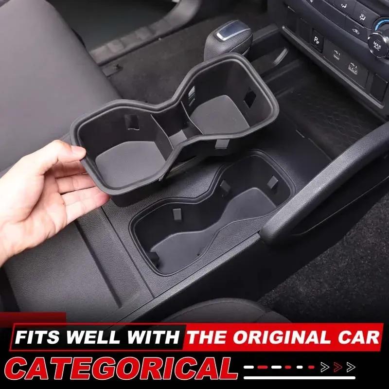 For Nissan Frontier -2025 Center Console Cup Holder ert TPE Slot Slip Drink Limiter Cover Accessories