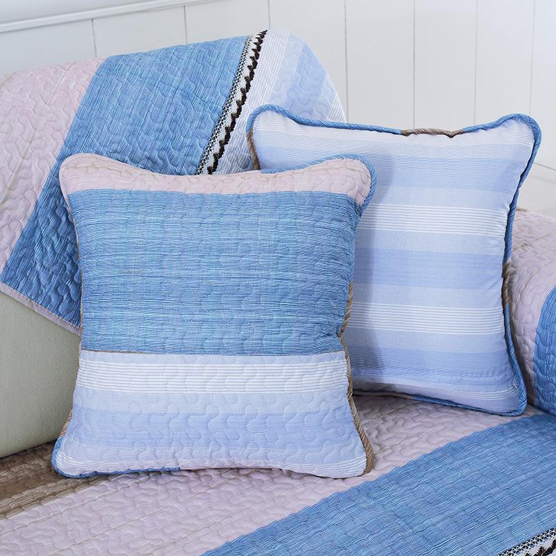 New Korean Style Home Decoration Sofa Cushion Cover Cotton Thickening Print Sofa Cushion Sofa Towel