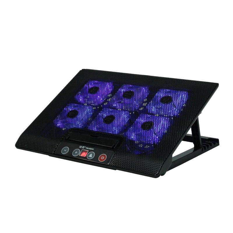 

Multi-Angle Laptop Cooler with 6 Fans