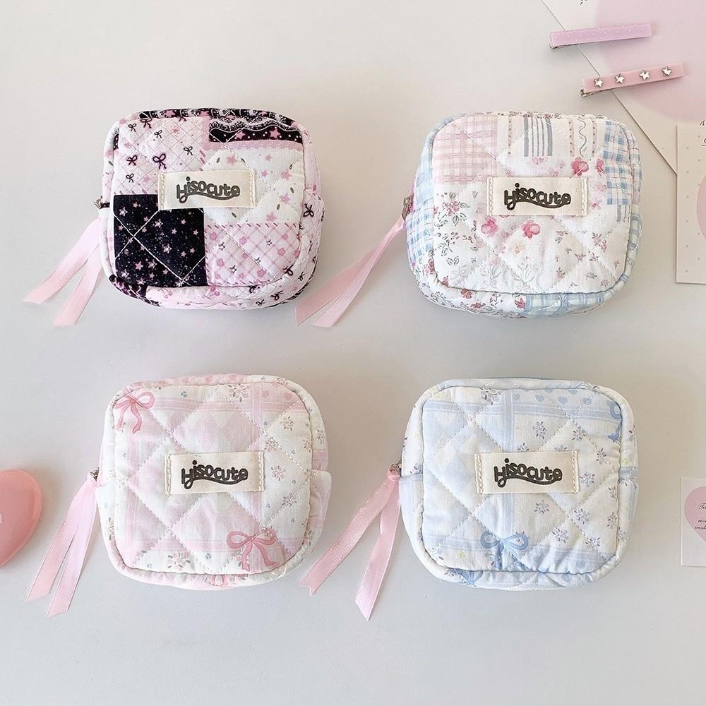 Multipurpose Sanitary Pads Bag Data Cables Organizer Napkin Organizer Bag Portable Cosmetic Bag