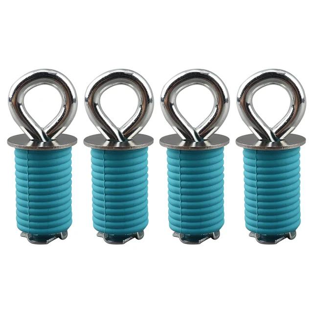 

1inch ATV Tie Down Anchors Set Knob UTV Cargo Racks Fastener AnchorsFor Polaris 1000 XP NOT FIT RANGER or GENERAL ST-081-Blue-4pcs