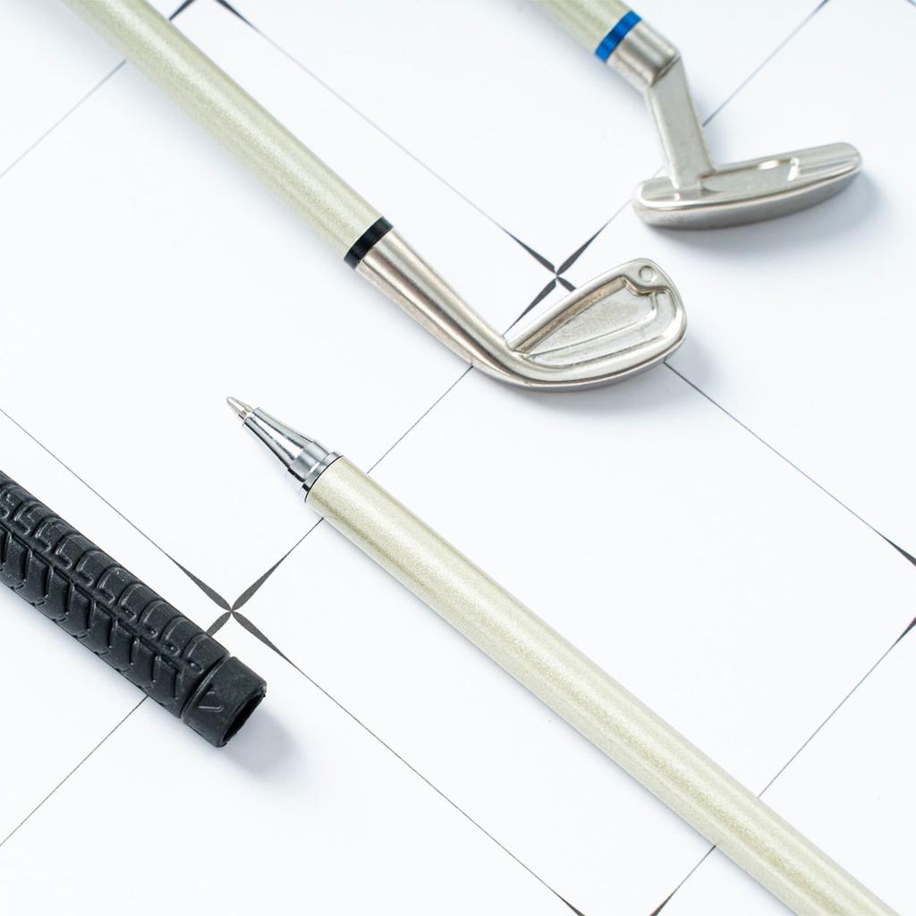 Quality Golf Ballpoint Pen Set for Office and Party Use Metal Ballpoint Pen