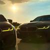 Placă de cipuri LED DRL cu Angel Eyes A58X Pentru BMW Seria 5 G30 G31 F90 Versiune SUA Galben 23508301 23508302