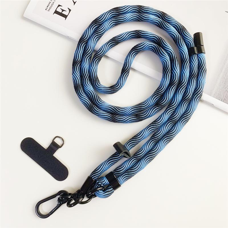 Universal 150CM Mobile Phone Crossbody Lanyard Chain Sport Climbing Cellphone Cord Rope Adjustable Nylon Straps Polyester / Nylon